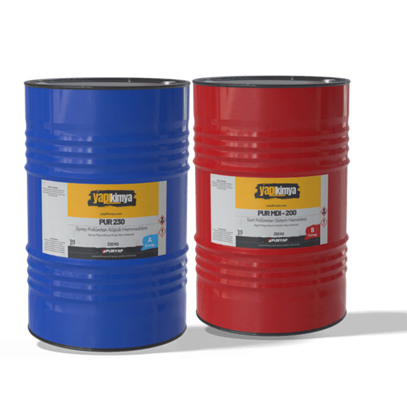PUR 230 Sprey Poliüretan Köpük 470 Kg