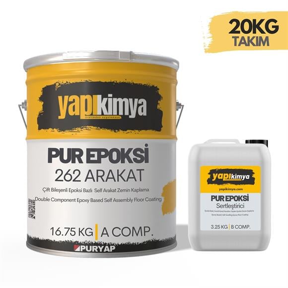 PUR EPOKSİ 262 Arakat Epoksi Zemin Kaplama 20 Kg