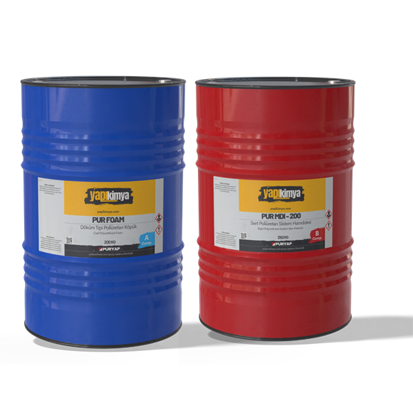 120 Dansite Poliüretan Köpük Reçinesi 450 kg