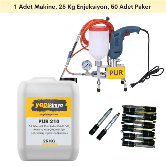 Poliüretan Enjeksiyon Seti