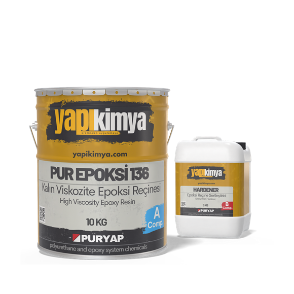 PUR EPOKSİ 136 Laminasyon Epoksi Reçinesi 15 kg