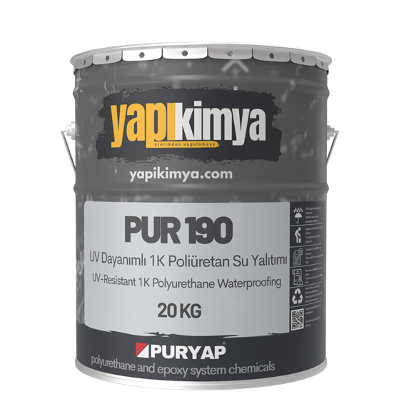 PUR 190 Plus Poliüretan Su Yalıtım Membranı 