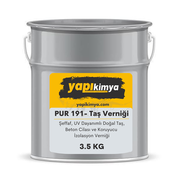 PUR 191 Taş ve Beton Cilası 3.5 KG