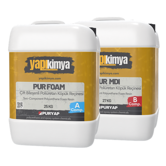500 Dansite Poliüretan Köpük Reçinesi 52 Kg