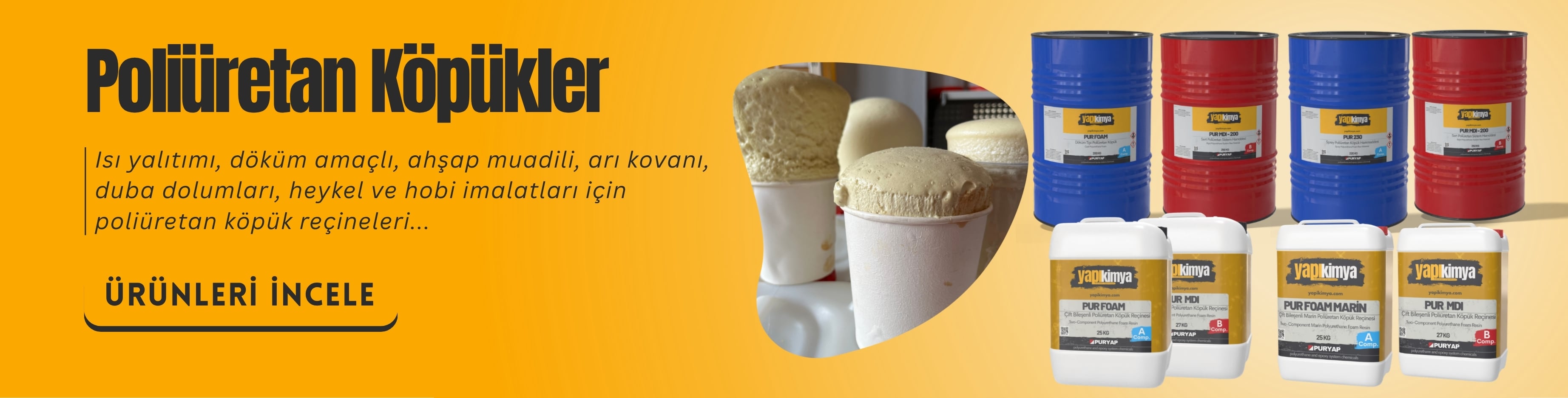 Poliüretan Köpükler