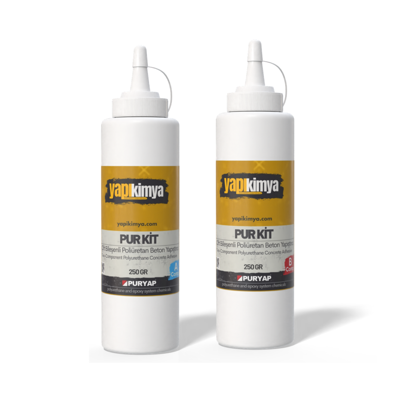 PUR KİT Beton Çatlak Tamir Kiti 600 Gr