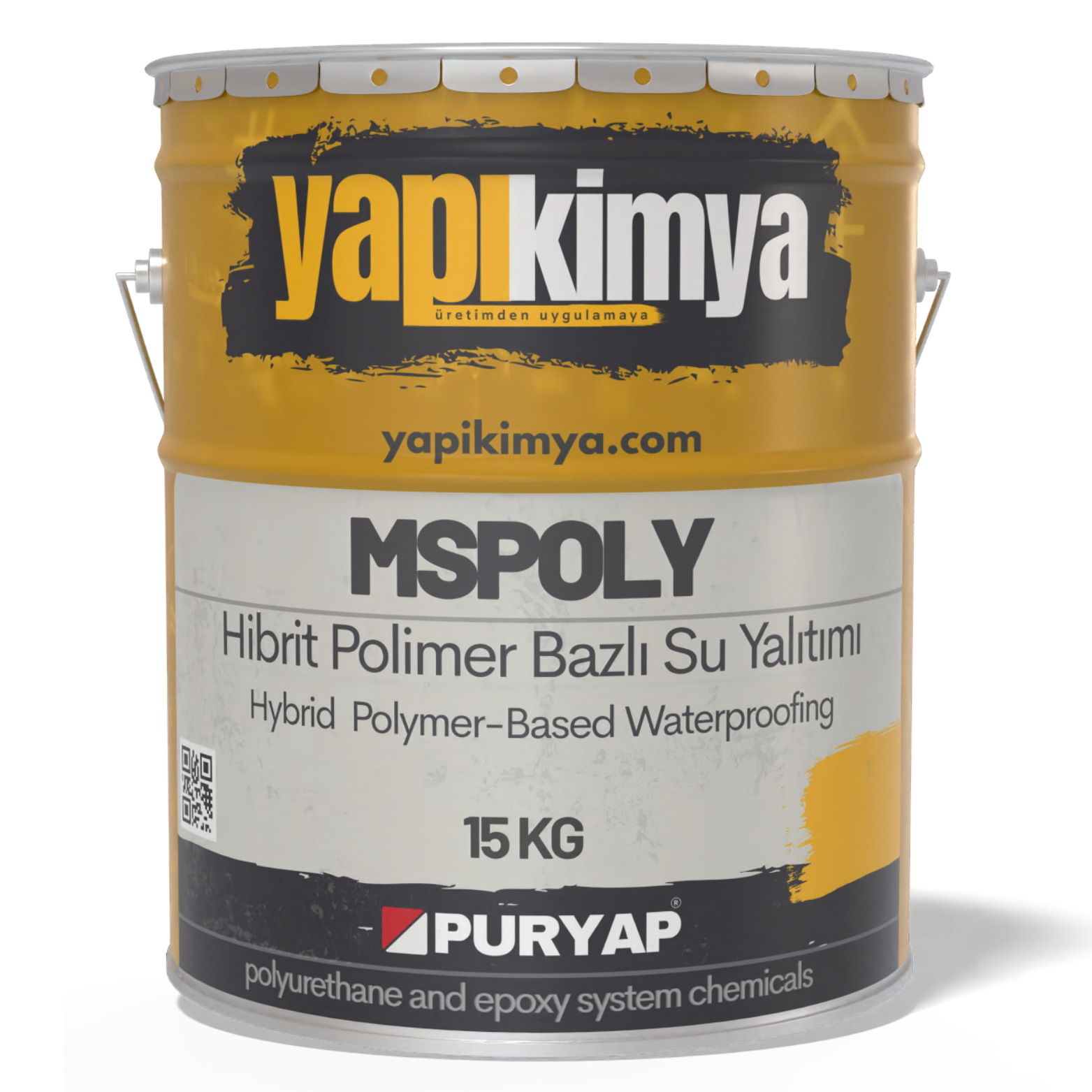 MS Poly Polimer Su yalıtım Kaplaması 15 Kg