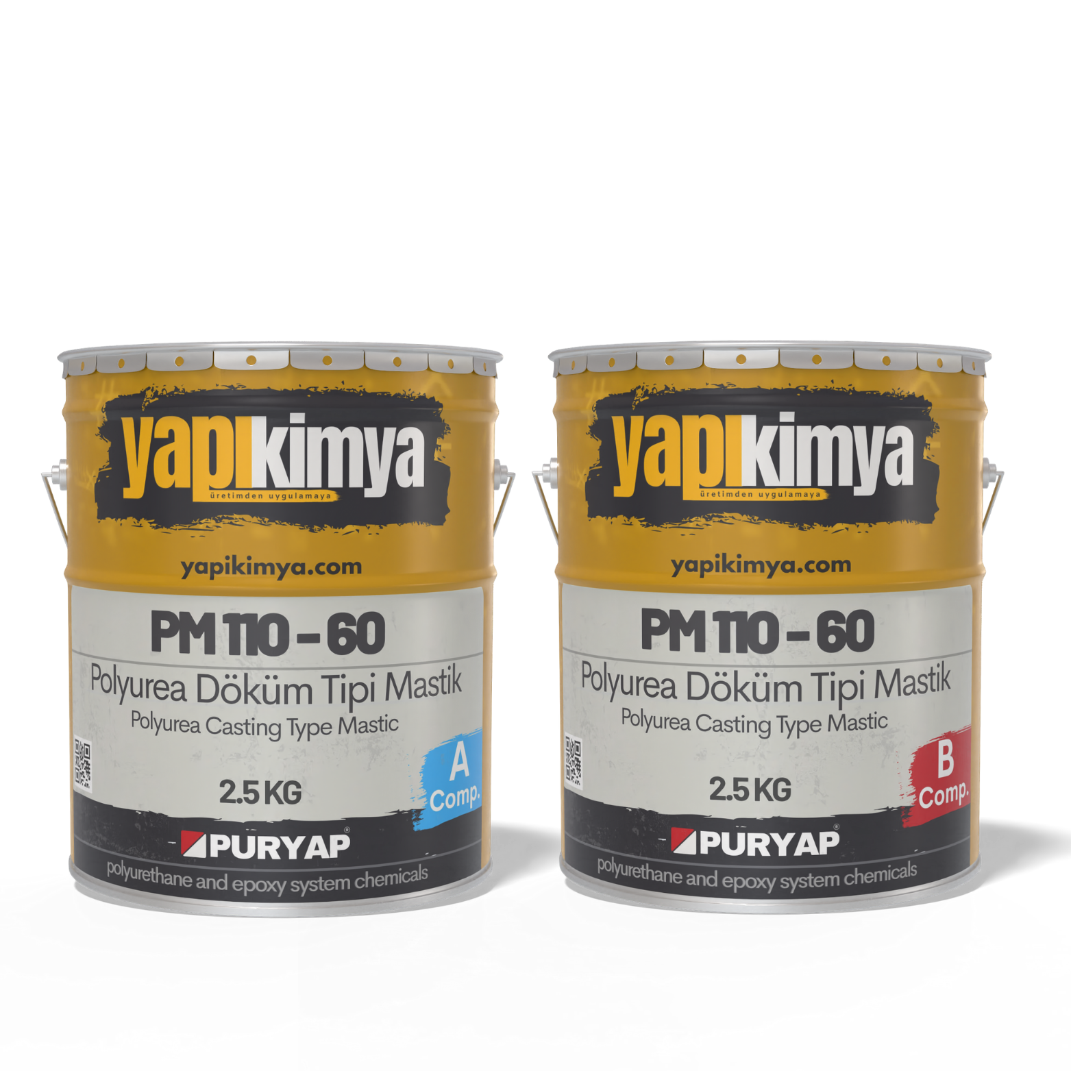 Polyurea Döküm Mastik 5 Kg
