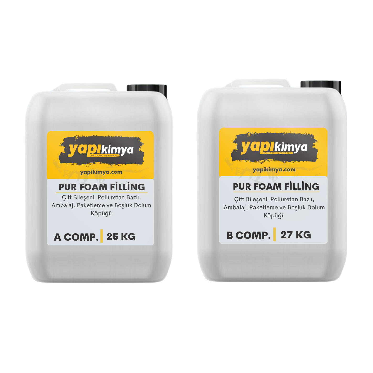 PUR FOAM FİLLİNG Poliüretan Köpük Reçinesi 52 kg