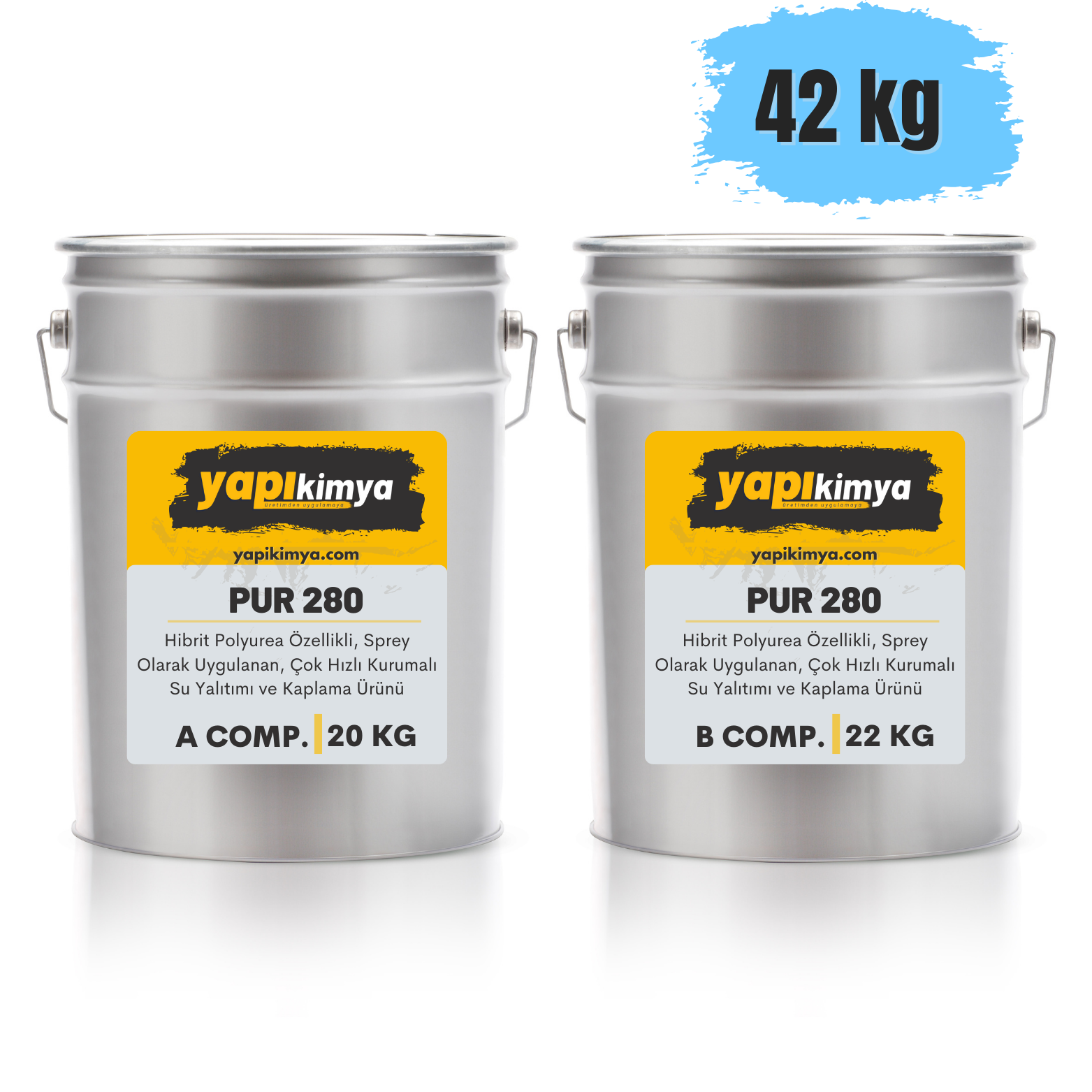 PUR 280 Hibrit Polyurea 42 kg