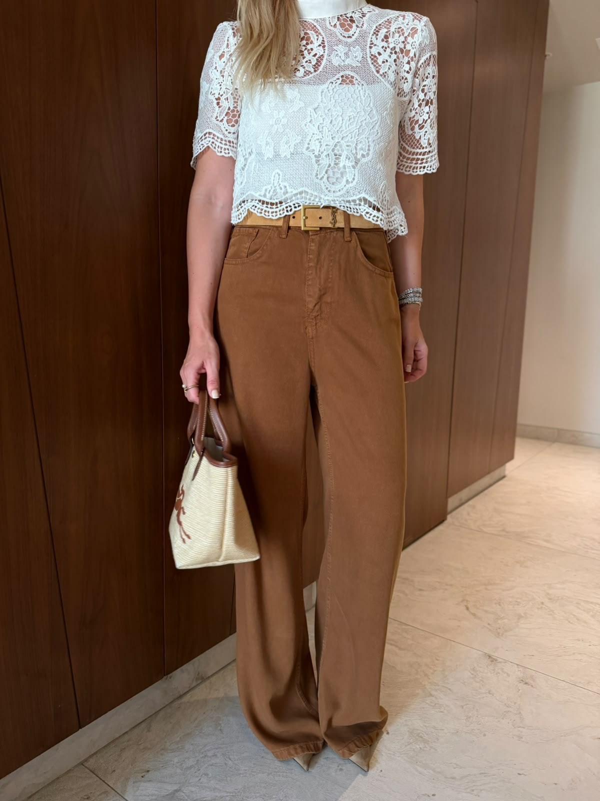 Tarçın , Yumuşacık Tencel Jean Pantolon