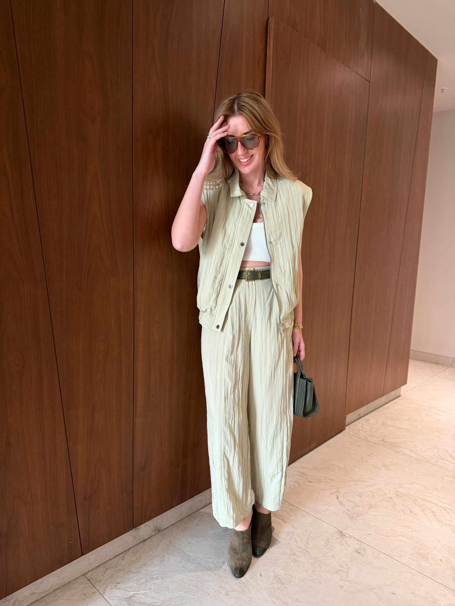 Mint Yeşili , Yelek & Pantolon , Kıraşlı Takım