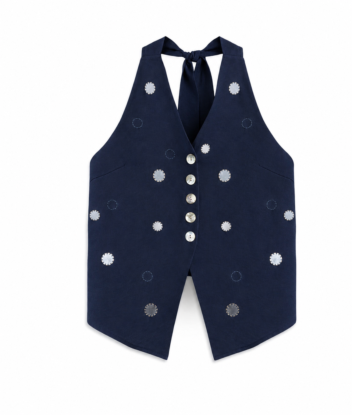Orijinal Model , Pul Aksesuarlı , Premium Yelek & Pantolon Lacivert Takım