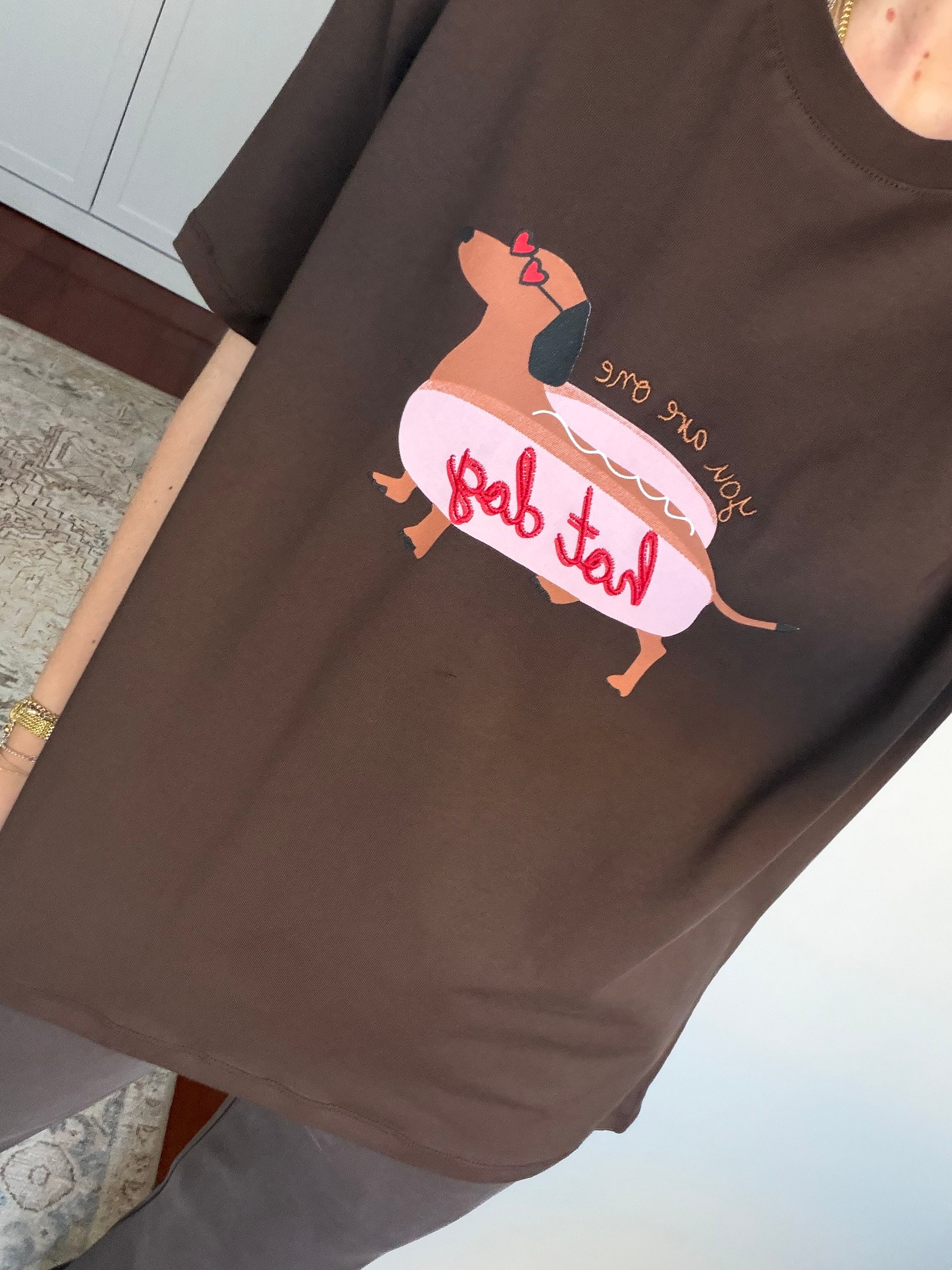 Hot Dog Acıkahve T-shirt