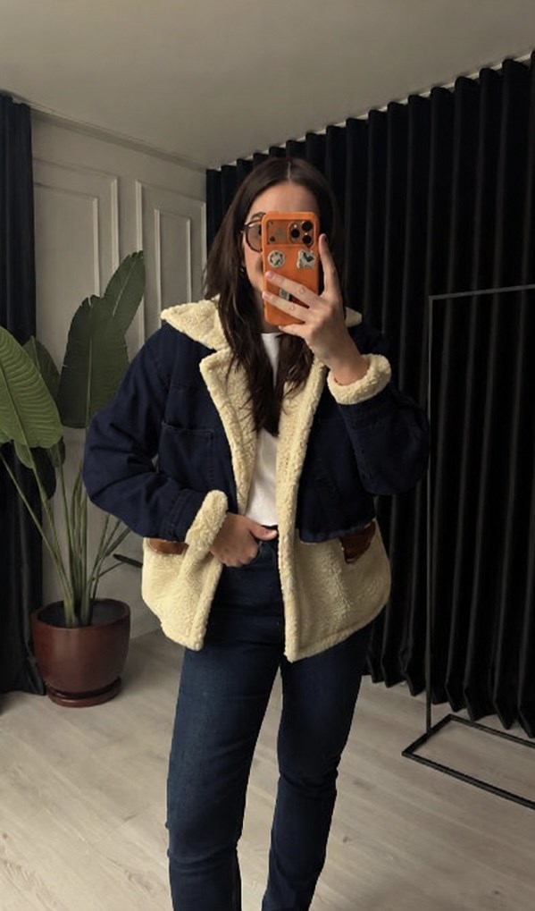 Orijinal Model , Jean & Süet Detaylı , Lacivert Mont