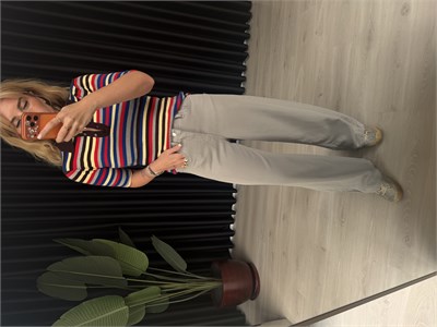 Gri , Yumuşacık Tencel Jean Pantolon