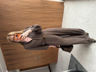Orijinal Model , Premium , Acıkahve , Lyocell Takım