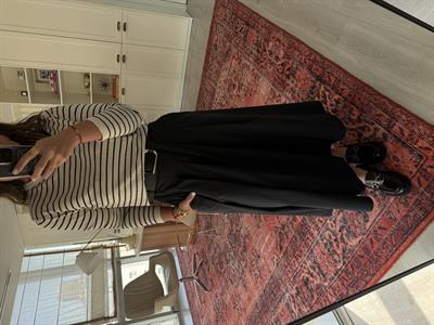 Orijinal Model , Tasarım Kemerli , Siyah Paraşüt Etek