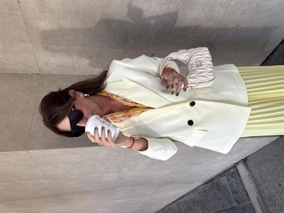 Tereyağ Sarısı , Premium Blazer Ceket