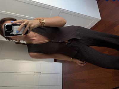 Ekstra Rahat , Acı Kahve , Premium Yelek & Pantolon Takım