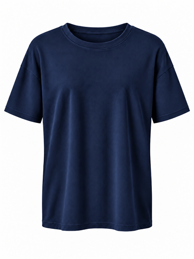 Cs Marka , Pamuklu , Kısa Kol Lacivert T-shirt