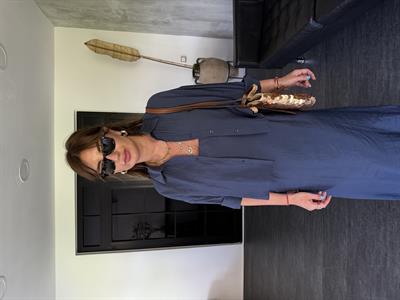 Lacivert , Tencel , Gömlek & Elbise , Modal Takım