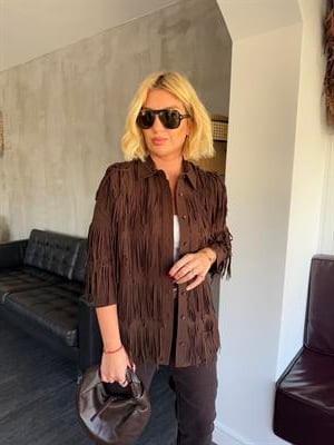 Orijinal Model , Püsküllü , Acı Kahve , Premium Gömlek