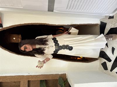 Orijinal Model , Örme , Ekru Elbise