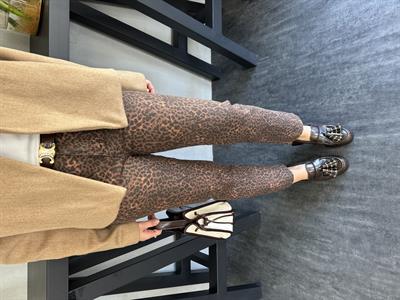 Orijinal Marka , Acı Kahve Leopar Desenli , Likralı Jean