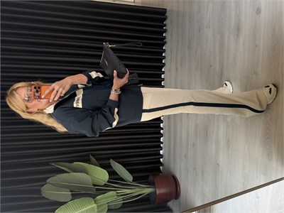Orijinal Model , Logo Nakışlı , Lacivert Ceket Takım