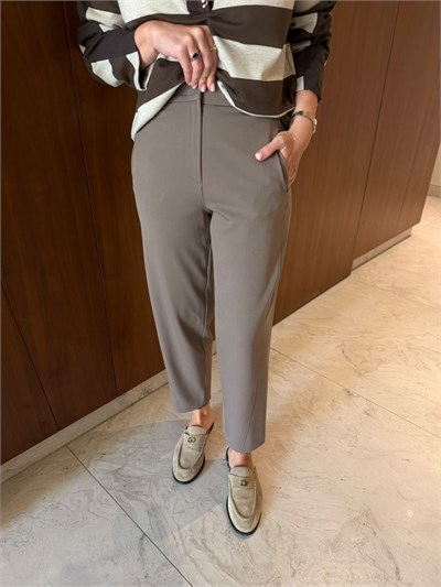 Orijinal Model , Asimetrik Kesim , Vizon Havuç Pantolon