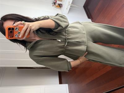 Orijinal Model , Belden Ayarlamalı , Premium Haki Modal Takım