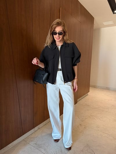 Orijinal Marka , Ekru , Yumuşacık Palazzo Jean