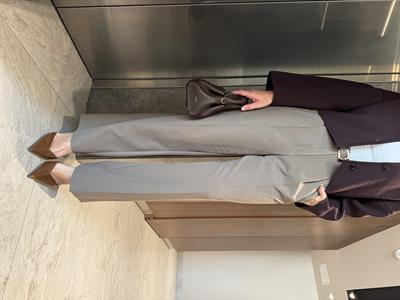 Deri Kemerli , Arkası Cepli , Vizon Pantolon