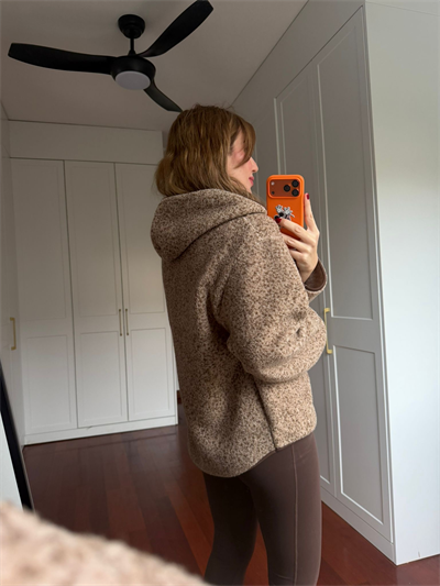Orijinal Model , Biyeli , Kapüşonlu , Kahverengi Teddy Mont