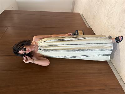Orijinal Model , Premium , Çizgili Elbise