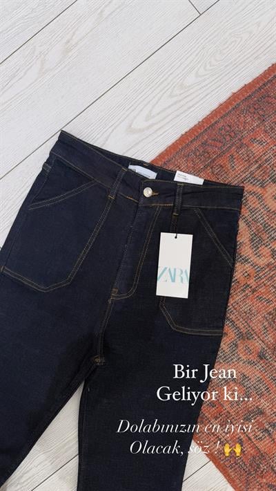 Orijinal Marka , Likralı , Taba Dikişli , İspanyol Paça , Tasarım Jean