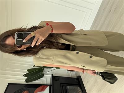 Yağ Yeşili , Yelek & Pantolon Takım