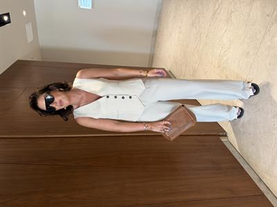 Bej , Tencel , Palazzo Pantolon