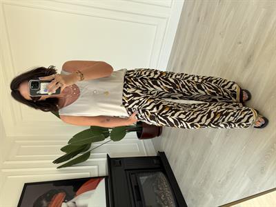 Bej , Modal , Askılı Bluz