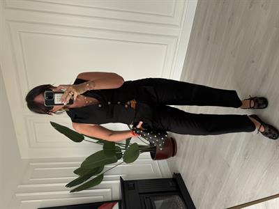 Siyah , Yakalı , Yelek & Pantolon , Premium Keten Takım