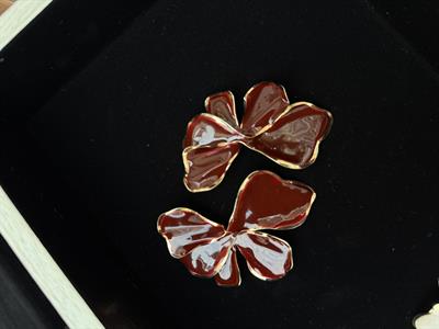 Bordo Kardelen Küpe