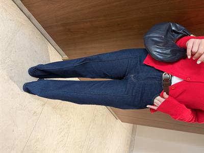 Acı Kahve Kemerli , Dikiş Detaylı , Palazzo Jean