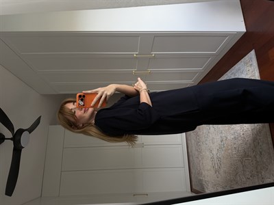 Yandan Yırtmaçlı , Lacivert Modal Takım