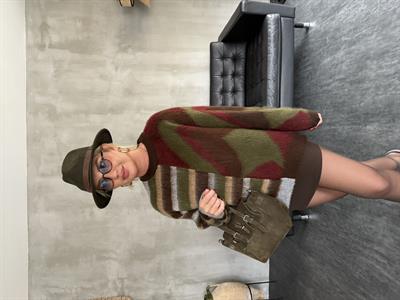 Orijinal Model , Renkli Triko Kazak