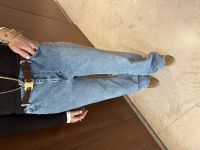 Orijinal Marka , Yumuşacık , Likralı Buz Mavisi Jean