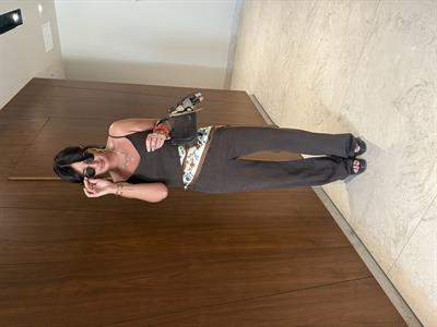 Askılı , Tencel Gabardin , Acı Kahve Tulum