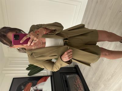 Haki, Premium Blazer & Şortlu Takım