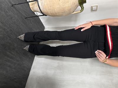 Orijinal Marka , Likralı , Siyah , İspanyol Paça Jean 