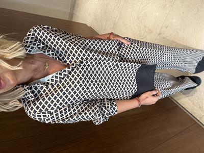 Orijinal Model Premium, Desenli Gömlek & Palazzo Takım